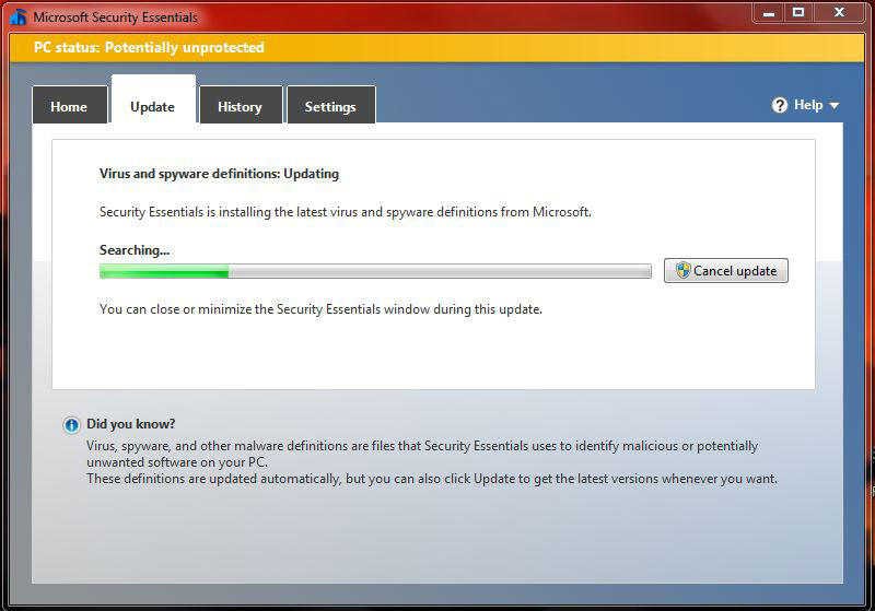 Microsoft virus patch downloads